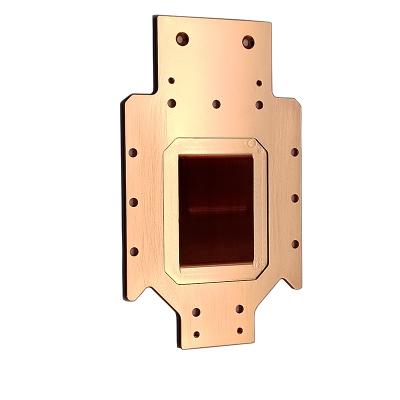 Pure Copper Radiator Shovel Heat Sink Radiator for Electronic Chip LED Power Amplifier Cooling Cooler